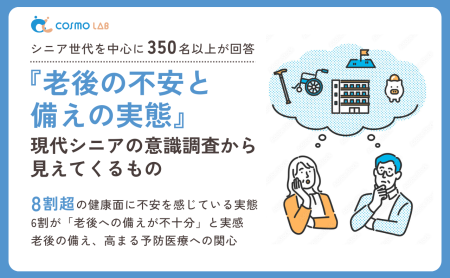 【2023年】シニアの 老後 に関するアンケート・市場調査レポート