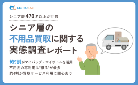【2025年版】シニア層の不用品買取に関する実態調査レポート